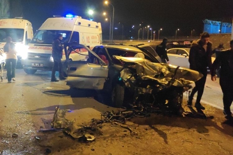 Konya'da feci kaza: 7 yaralı