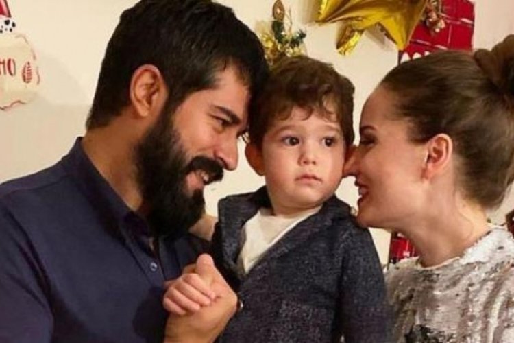 Burak &Ouml;z&ccedil;ivit'in oğlu Karan şarkı s&ouml;yl&uuml;yor