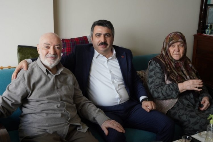 Bursa'da Başkan Yılmaz'dan vefalı ziyaret