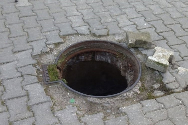 Tekirdağ'da hırsızların hedefi r&ouml;gar kapakları ve mazgallar