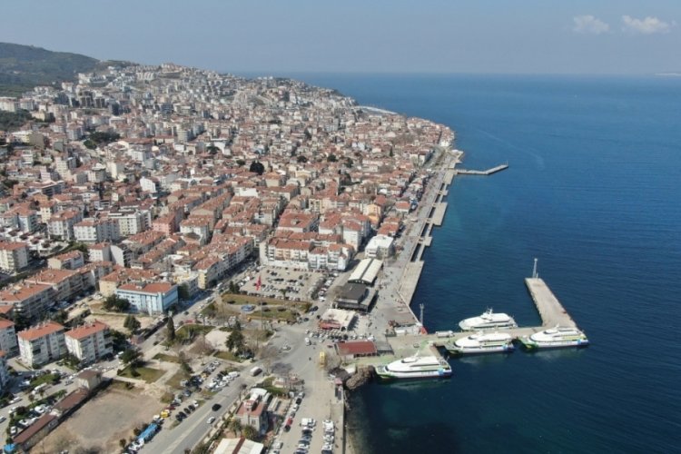 Bursa Mudanya'da deniz &ccedil;ekildi acı hatıralar canlandı