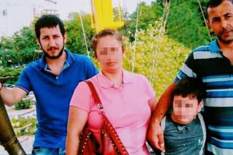 Annesini kurtarmak isterken babasını bı&ccedil;akladı...