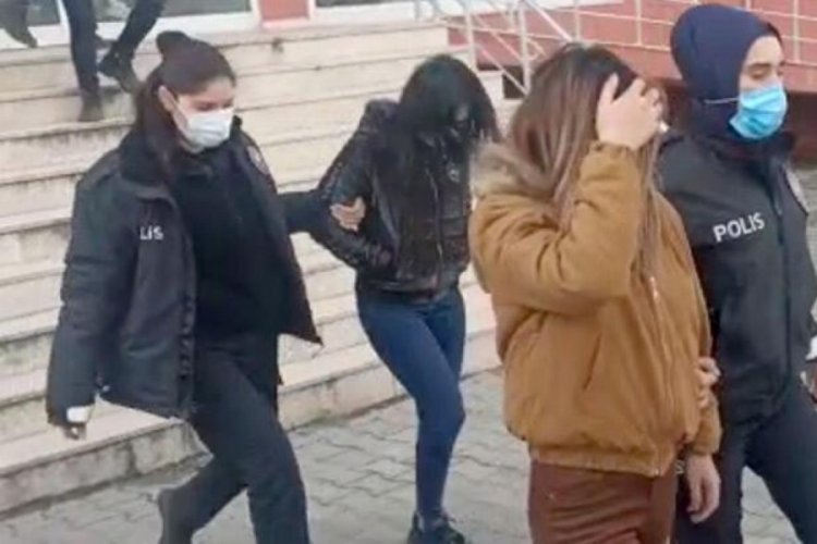 Fuhuş operasyonunda &Ouml;zbek kadınlara g&ouml;zaltı