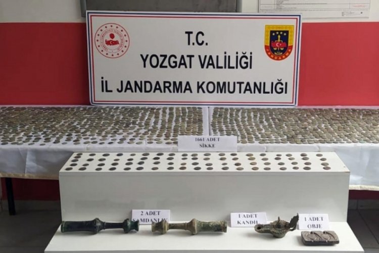 1665 adet tarihi eser ele ge&ccedil;irildi