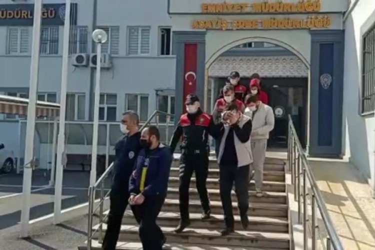 Su&ccedil;lular Bursa Emniyeti'nden ka&ccedil;amadı!