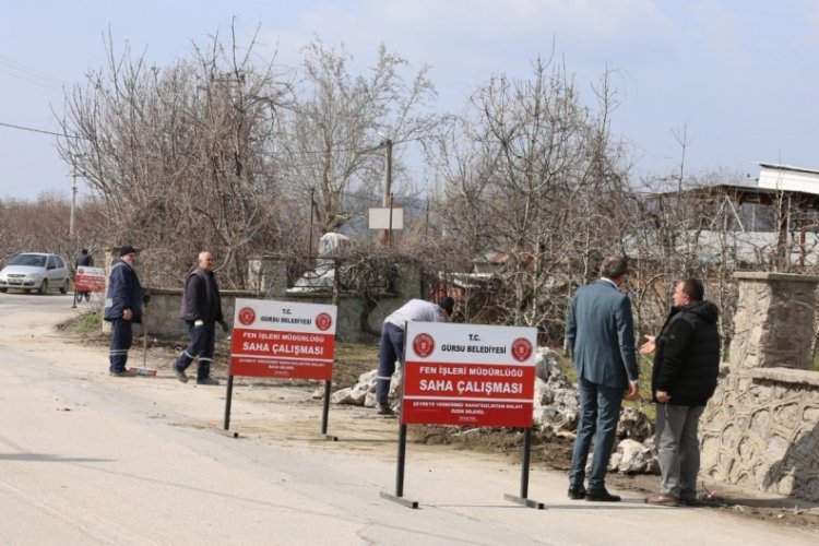 Bursa'da Gürsu'nun hastane yoluna çağdaş kimlik geliyor