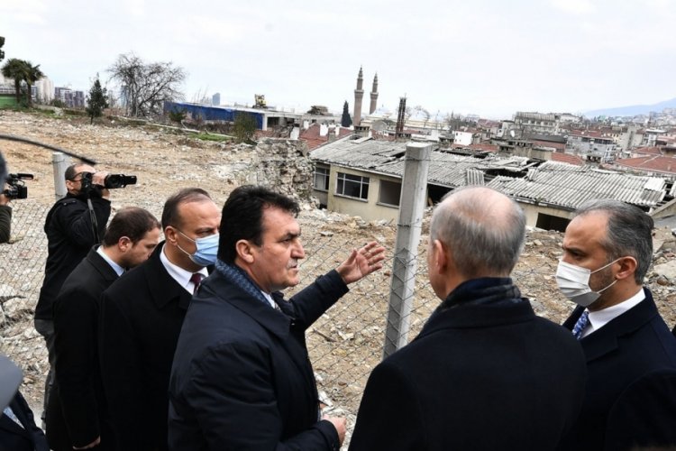 Kurtulmuş, Bursa'da Kavaklı Projesini inceledi