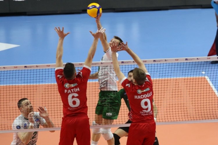 Bursa B&uuml;y&uuml;kşehir Belediyespor, Tokat Belediye Plevne'yi mağlup etti