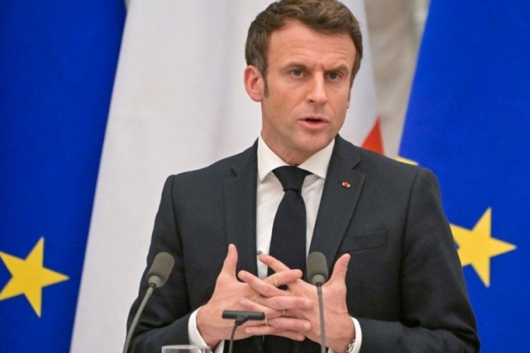 Macron, "Putin için 'kasap' ifadesini kullanmayacağım" dedi