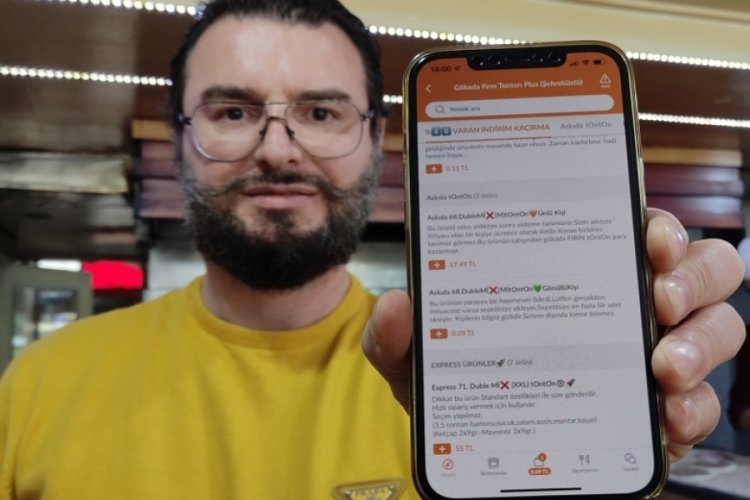 Bursa'da internetten askıda yemek uygulaması
