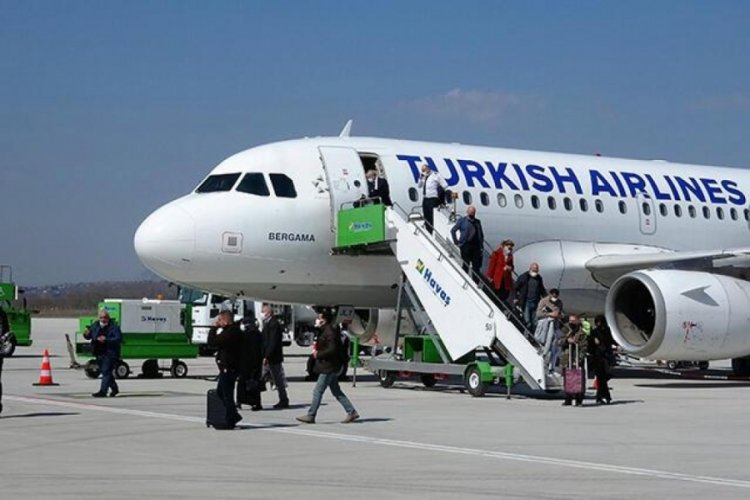 Cumhurbaşkanı'nın a&ccedil;ılışını yaptığı Tokat Havalimanı'na yoğun ilgi