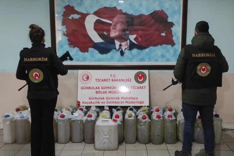 G&uuml;mr&uuml;kte 622 kilogram uyuşturucu ele ge&ccedil;irildi!