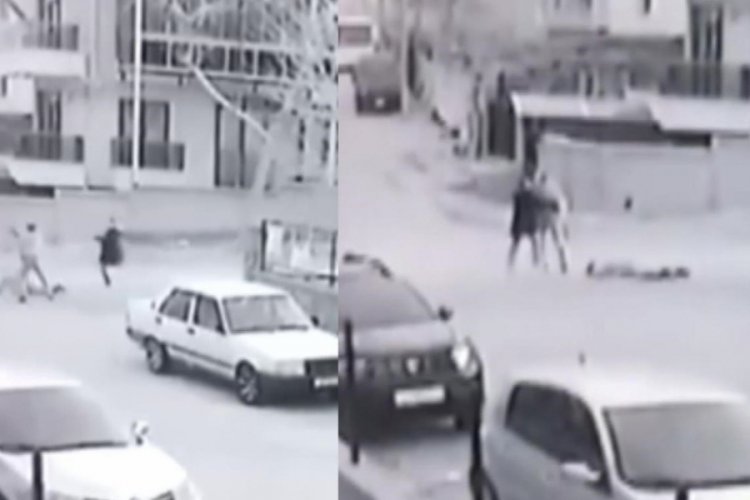Bor&ccedil; &ouml;deme bahanesiyle &ccedil;ağırıp eşinin g&ouml;z&uuml; &ouml;n&uuml;nde av t&uuml;feğiyle &ouml;ld&uuml;rd&uuml;