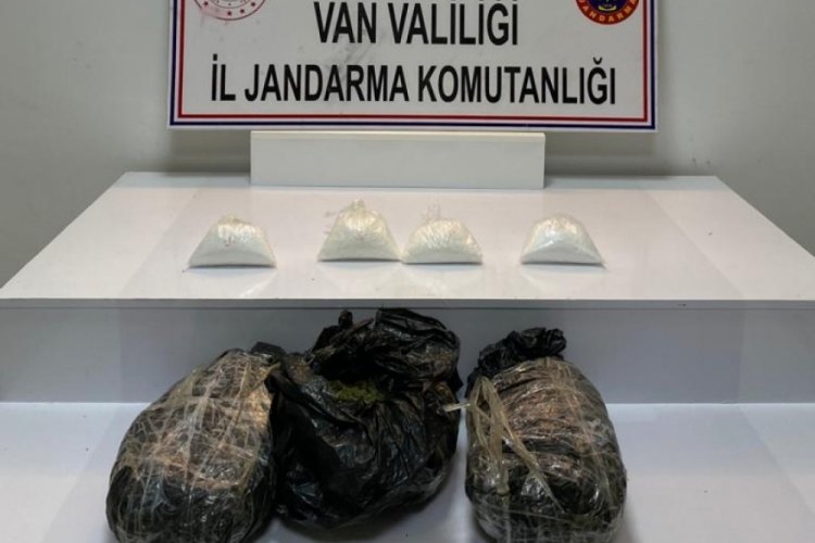 Arazide 5,5 kilo uyuşturucu ele ge&ccedil;irildi