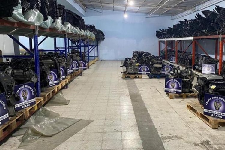 &Ccedil;anlıntı otomobillerin motorlarını T&uuml;rkiye'de, 'change' yapmışlar
