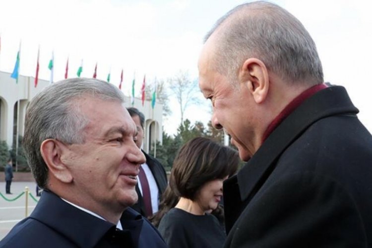 Cumhurbaşkanı Erdoğan &Ouml;zbekistan'da duyurdu: 10 anlaşma imzaladık