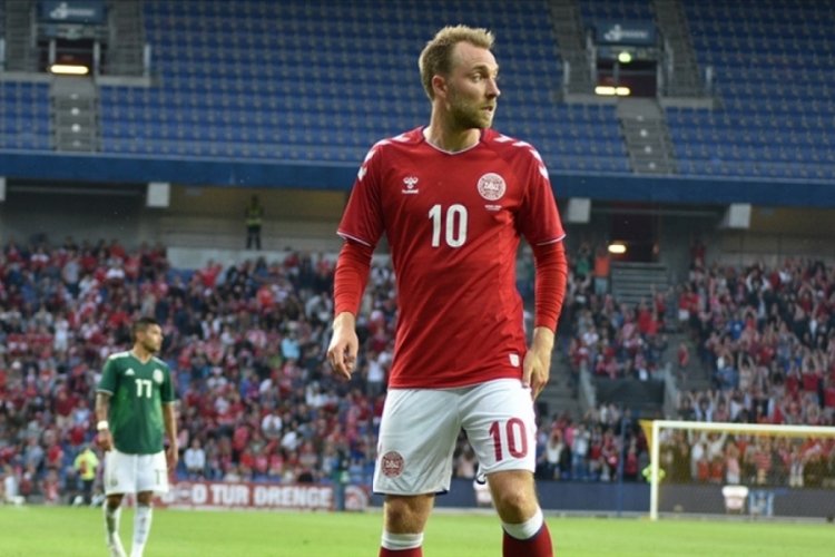 Eriksen, kalp krizi ge&ccedil;irdiği stadyumdaki ilk ma&ccedil;ında gol attı