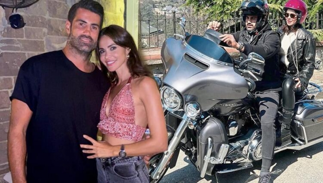 Zeynep Sever Demirel ve Volkan Demirel motorla Bodrum'a gidecek