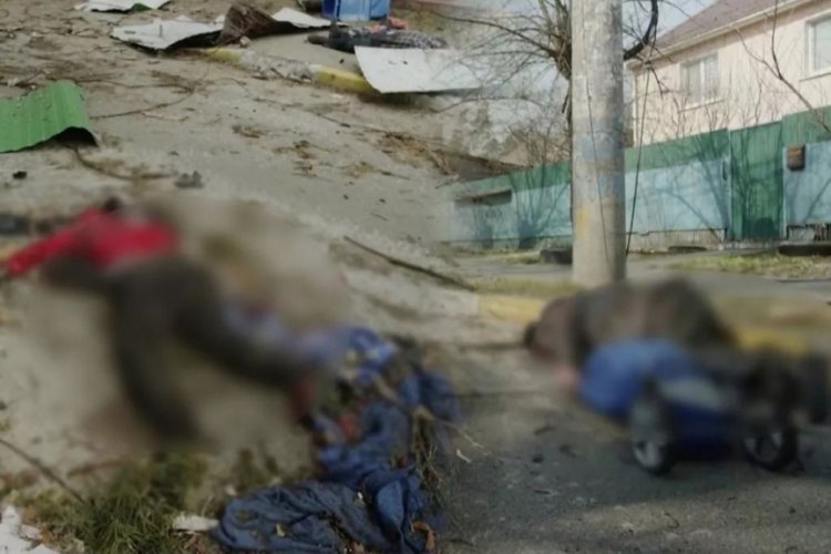 İnsanlık dramı... Sokaklar &ccedil;&uuml;r&uuml;m&uuml;ş cesetle doldu