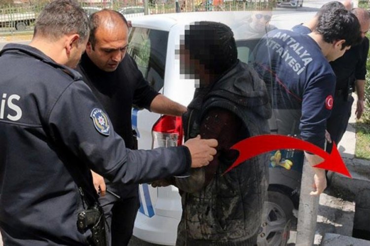 Kanalizasyondan &ccedil;ıkartılan  ş&uuml;pheli: "Y&uuml;zmek i&ccedil;in girmiştim"