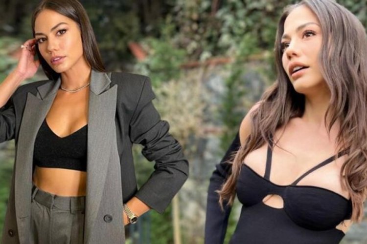 Demet &Ouml;zdemir ayna pozu paylaştı