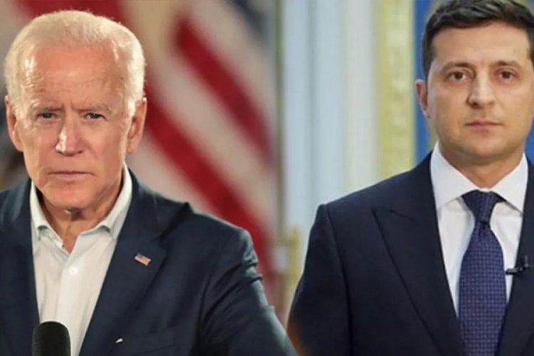 Biden ile Zelenski arasında &ouml;nemli gelişme