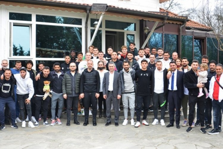 Bursaspor kahvaltıda bir araya geldi