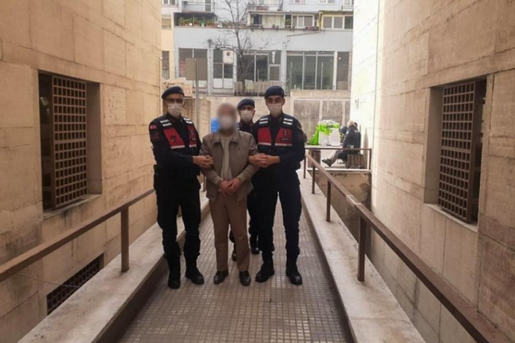 Bursa'da sulama borusu &ccedil;alan hırsız yakalandı