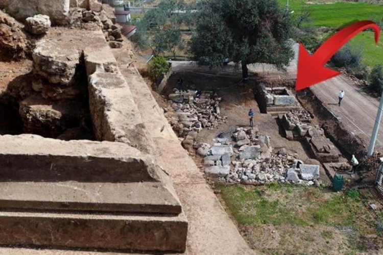Antalya'da arsada Roma mezarlığı bulundu