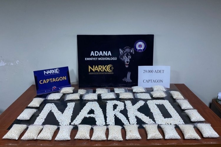 Uyuşturucu operasyonu: 29 bin hap ele ge&ccedil;irildi