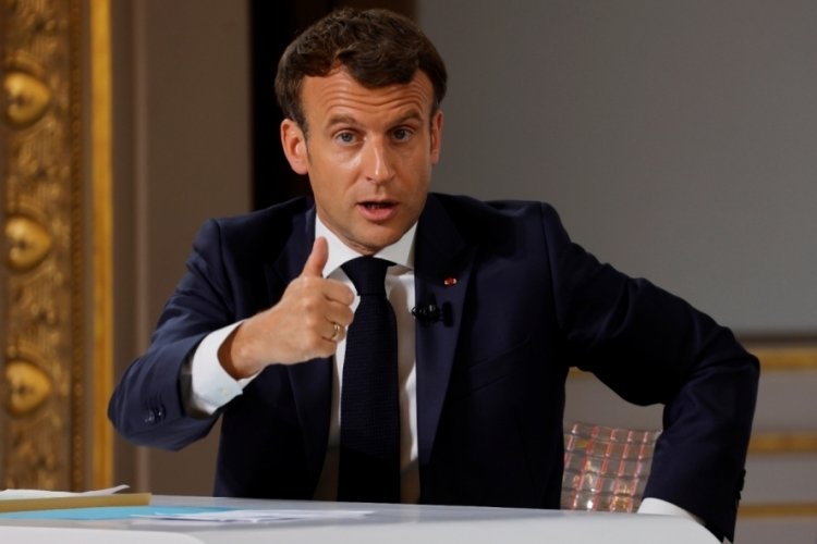 Macron, se&ccedil;menine seslendi