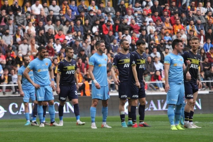 Kayserispor galibiyete hasret