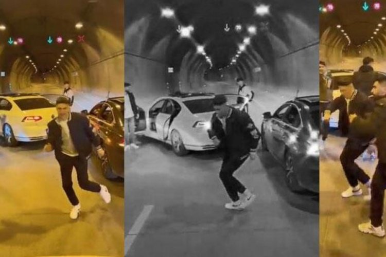 İstanbul'da t&uuml;neli kapatarak m&uuml;zik dinleyenlere ceza