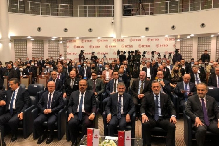Hazine ve Maliye Bakanı Nebati'den Bursa'da enflasyon a&ccedil;ıklaması