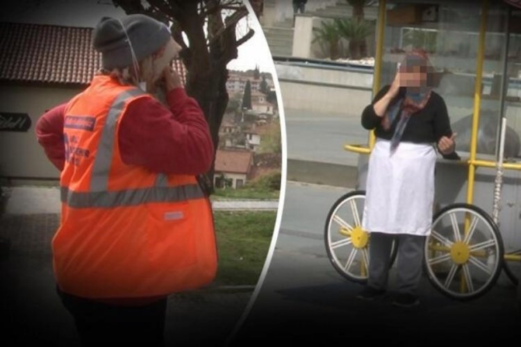 Antalya'da temizlik&ccedil;i g&ouml;zyaşlarına boğuldu