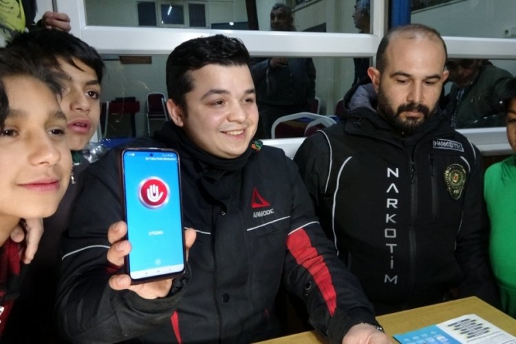 Samsun'da Roman mahallesine UYUMA uygulaması tanıtıldı