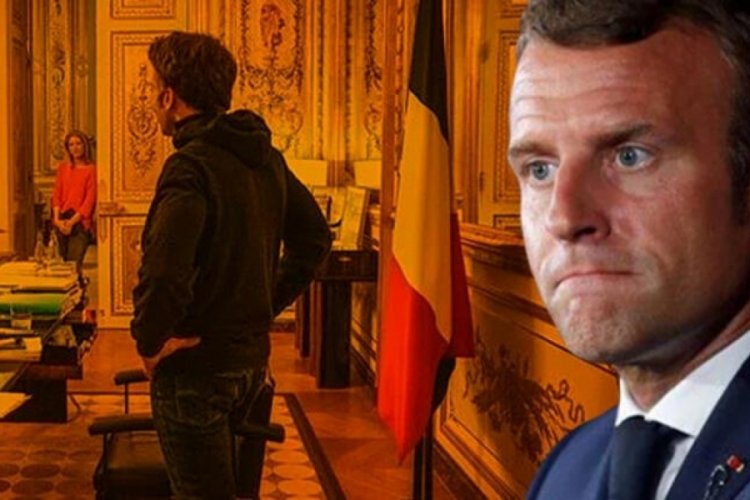Macron bu s&ouml;zleri beklemiyordu