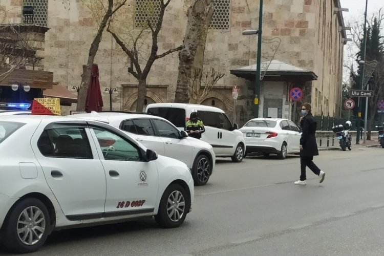 Bursa'da yayalara sıkı takip