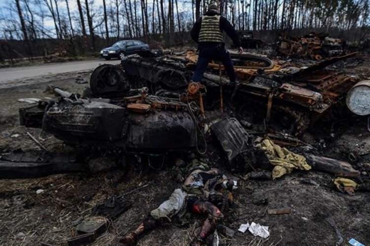 Ukrayna Savunma Bakanlığı: Rus ordusuna ait bin 969 tank ve zırhlı ara&ccedil;...