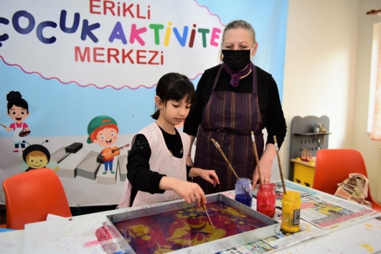 Bursa'da &ccedil;ocuklar eğlenirken &ouml;ğreniyor