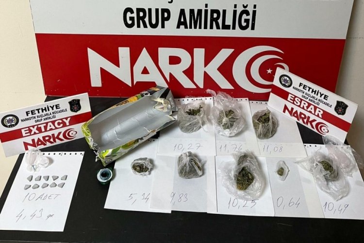 Muğla'da meyve suyu kutusunda uyuşturucu ele ge&ccedil;irildi