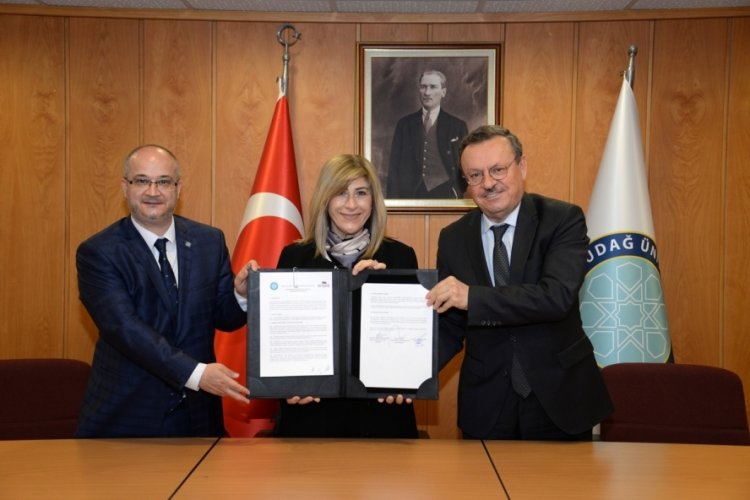 Bursa'da Orhaneli'deki &ouml;ğrencilerime istihdam sağlayacak anlaşma