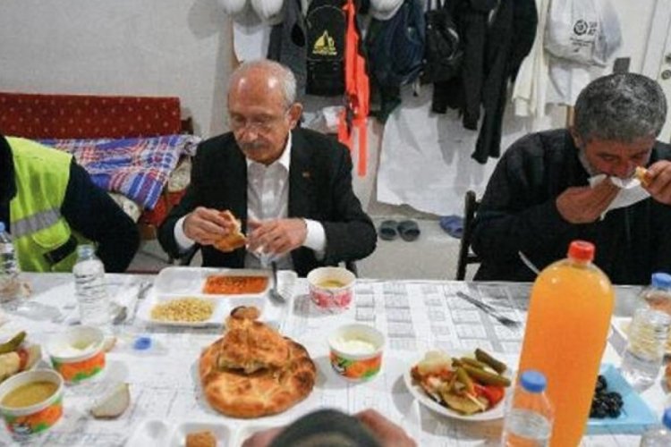 Kılı&ccedil;daroğlu, inşaat iş&ccedil;ileriyle iftar yaptı