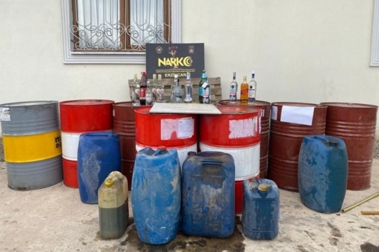 Erzincan'da uyuşturucu tacirlerine şafak baskını yapıldı