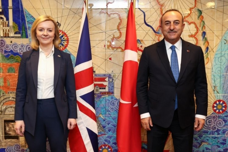 Mevl&uuml;t &Ccedil;avuşoğlu, Bakan Truss ile g&ouml;r&uuml;şt&uuml;