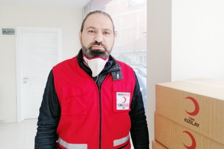 Kızılay'dan Bursa'da ihtiya&ccedil; sahiplerine yardım