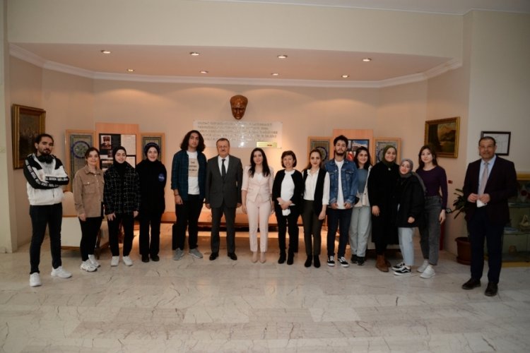 Bursa U&Uuml;'ye TEKNOFEST destekleri s&uuml;r&uuml;yor