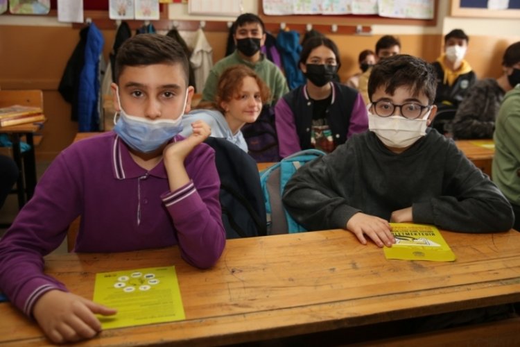 Bursa Nil&uuml;fer'de &ouml;ğrencilere &ccedil;evre bilinci