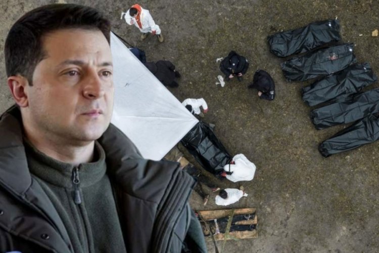 Zelenski'den "Bu&ccedil;a'daki katliamı Ukrayna yaptı" iddialarına cevap