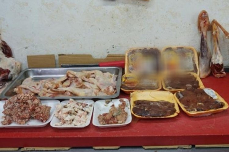 Şanlıurfa'da kilolarca bozuk et ele ge&ccedil;irildi